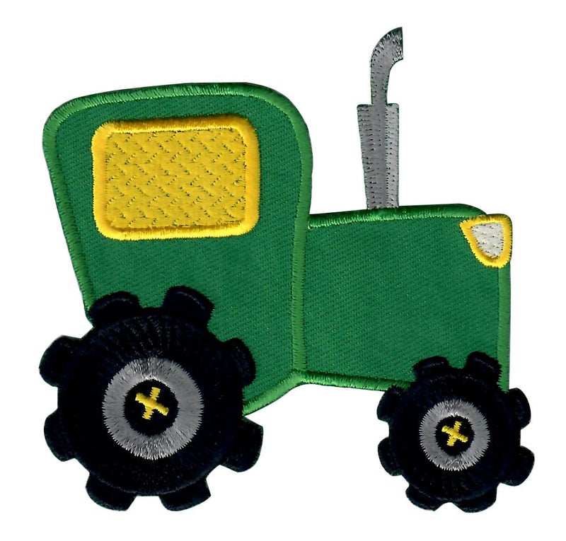 PatchMommy Tractor Patch, Iron On/Sew On - Appliques for Kids Children - Image 1